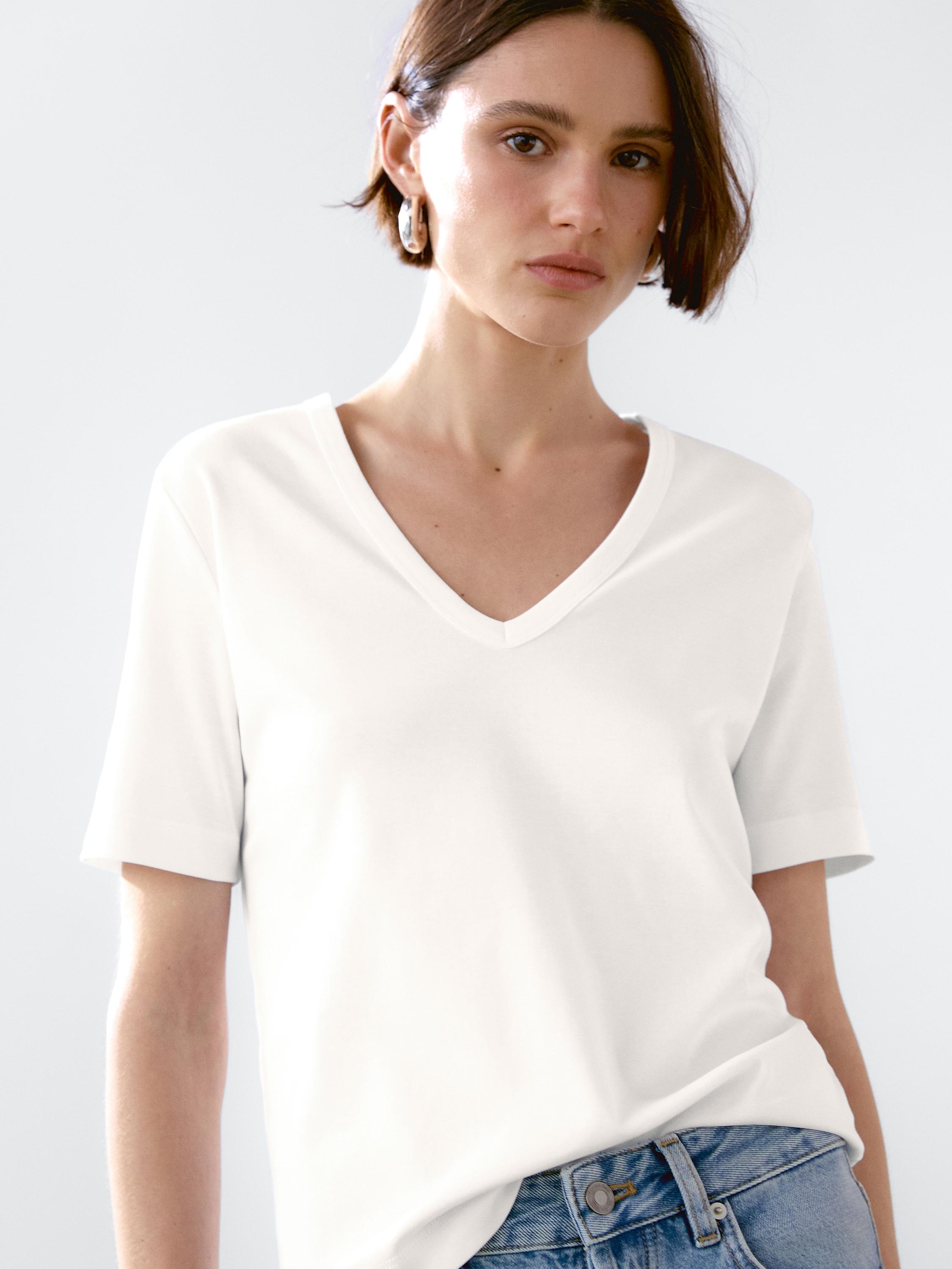 T-shirt à manches courtes 100 %coton